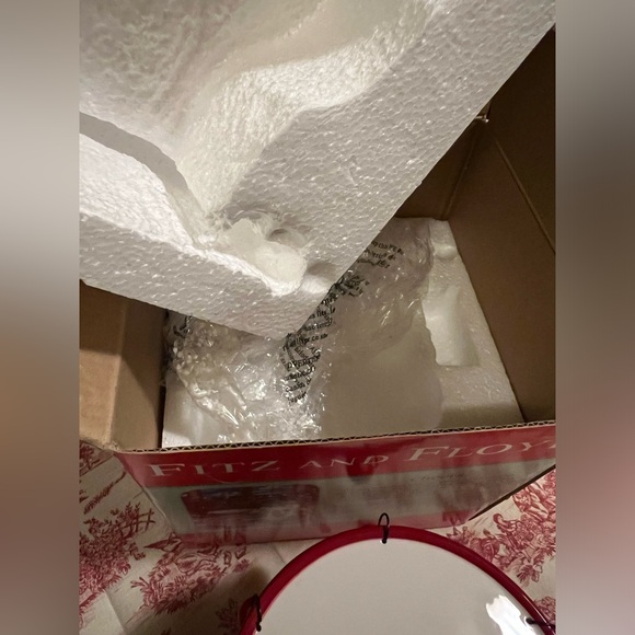 FITZ & FLOYD CHEERS PILLAR CANDLE HOLDER. - Picture 9 of 13